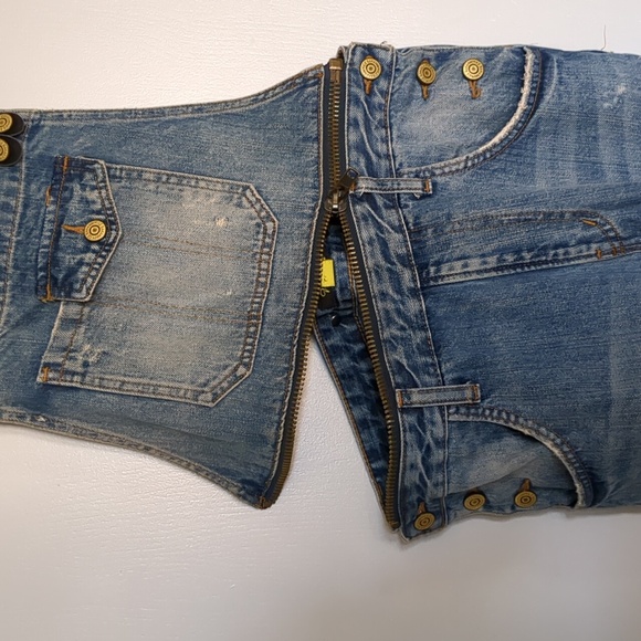 Denim Overalls Size 28/6 - Picture 5 of 8